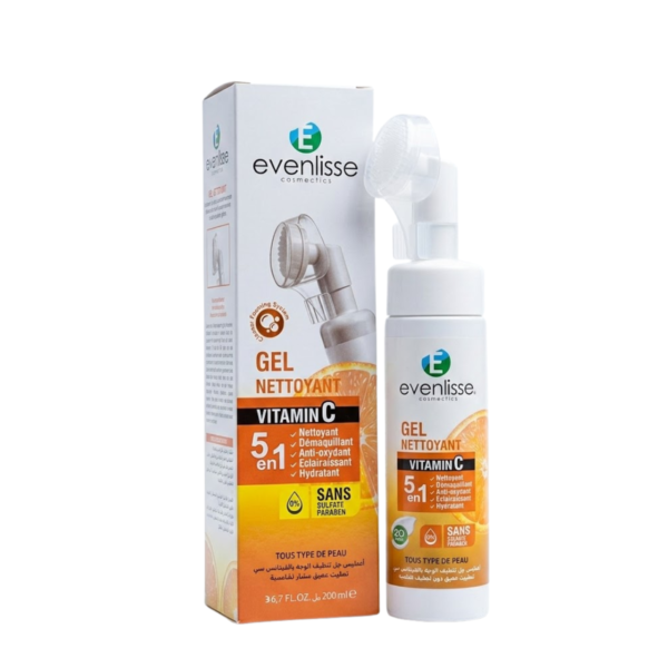 EVENLISSE GEL NETTOYANT 200ML VITAMINE C
