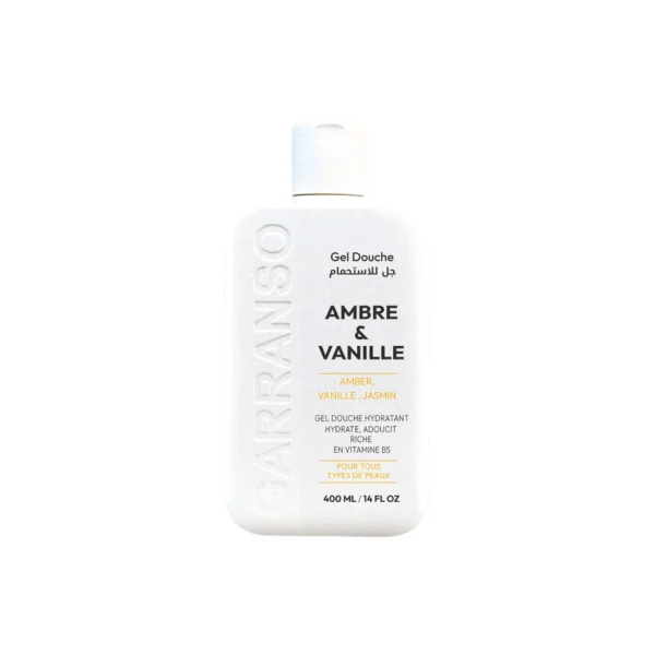 GARRANSO MINO GEL DOUCHE AMBRE ET VANILLE 400ML