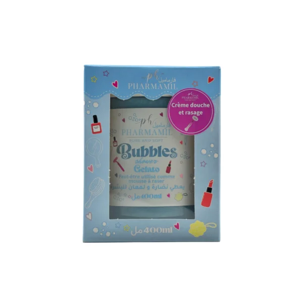 PHARMAMIL BUBBLE SHOWER 400ML GELATO