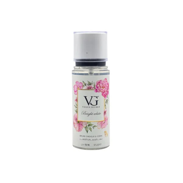 VOGUE SECRET BRUME CHEVEUX ET CORPS 150ML BRIGHT WHITE