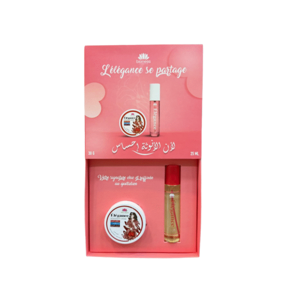 BIONESS COFFRET CREME DEODORANTE 30G + PARFUM 25ML L'ELEGANCE SE PARTAGE