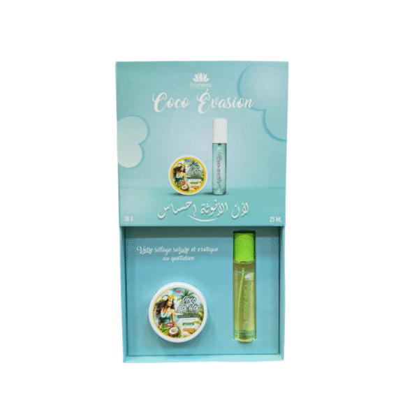 BIONESS COFFRET CREME DEODORANTE 30G + PARFUM 25ML COCO EVASION