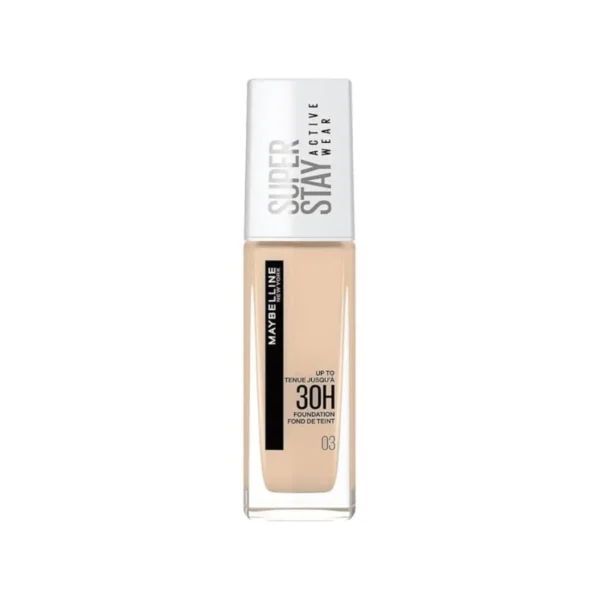MAYBELLINE SUPERSTAY ACTIVE WEAR 30H 03 TRUE IVORY