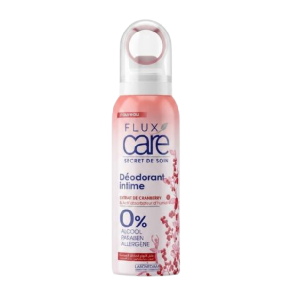 FLUX CARE DEODORANT INTIME 125ML CRANBERRY