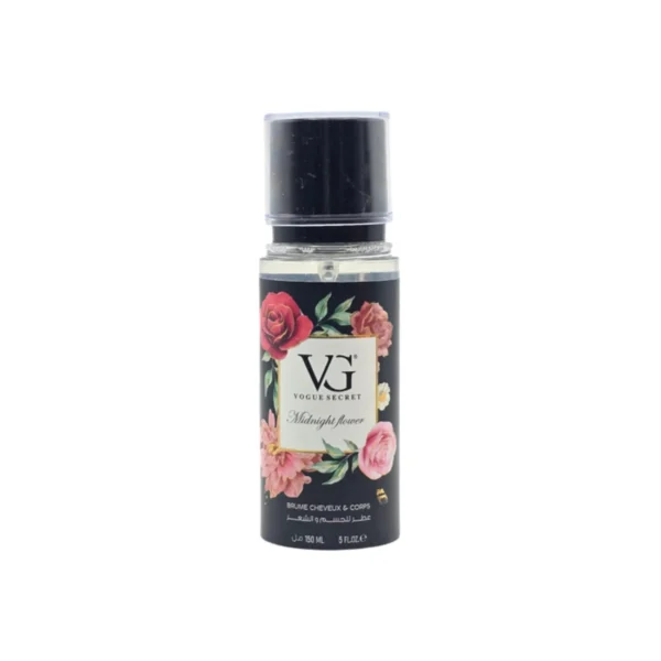 VOGUE SECRET BRUME CHEVEUX ET CORPS 150ML MIDNIGHT FLOWER