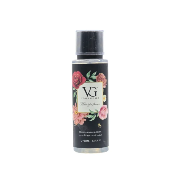 VOGUE SECRET BRUME CHEVEUX ET CORPS 250ML MIDNIGHT FLOWER