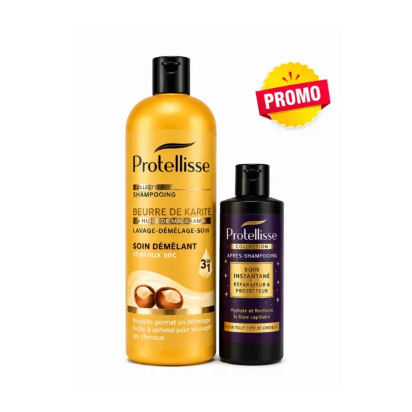 PROTELLISSE SHAMPOING COLLECTION 1L BEURRE DE KARUTE CHEVEUX SEC