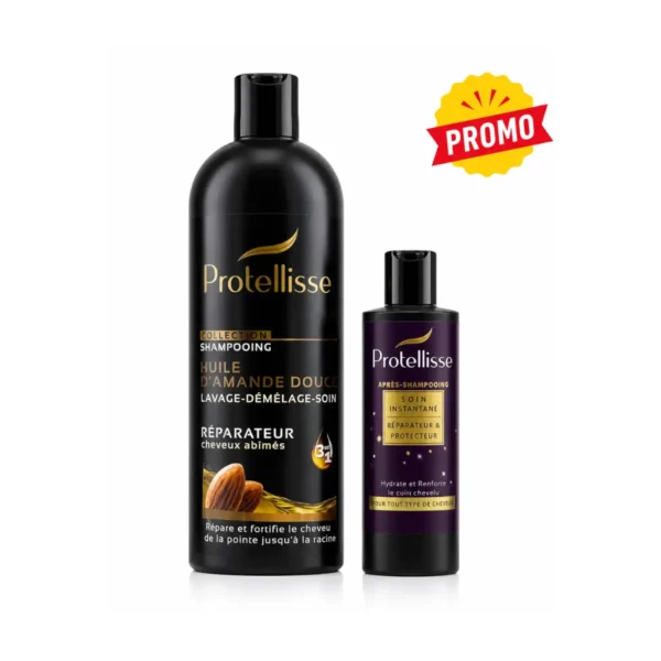 PROTELLISSE SHAMPOING COLLECTION 1L HUILE D'AMANDE DOUCE CHEVEUX ABUMES