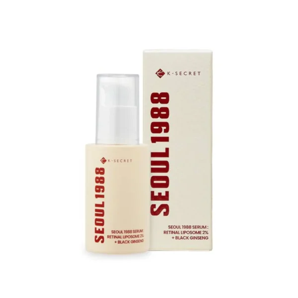 K-SECRET - SEOUL 1988 SERUM RETINOL LIPOSOME + BLACK GINSENG 30ML