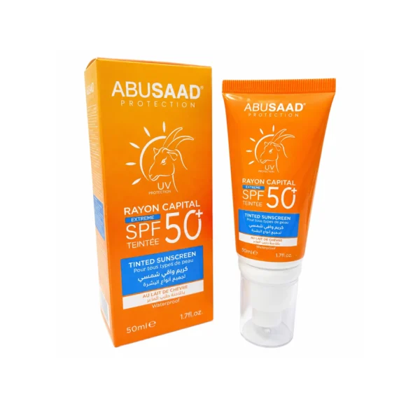 ABUSAAD ECRAN TOTAL RAYON 50+ SPF INVISIBLE AU LAIT DE CHEVRE