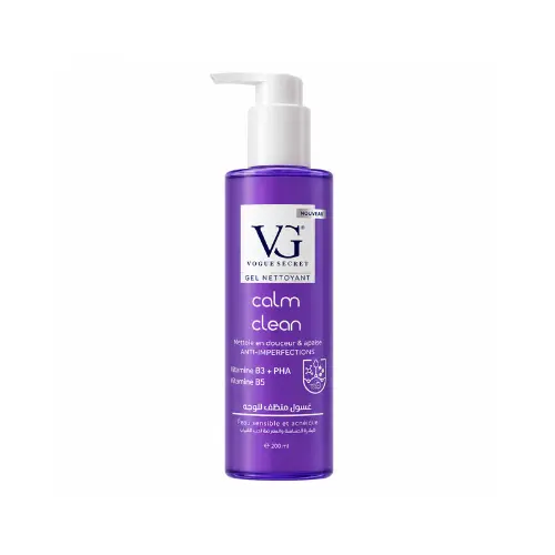 VOGUE SECRET GEL NETTOYANT CALM CLEEAN 200ML