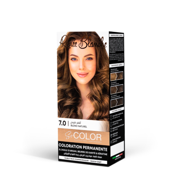 RENEE BLANCHE COULEUR INTENSE ET HAUTE COUVRANCE 0% AMMONIAQUE 7.0 BLOND
